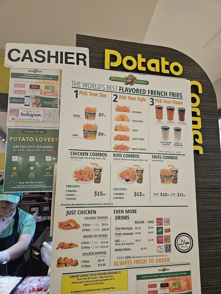 Potato Corner - Northridge Menu image 1